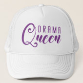 Drama Queen Truckerkappe (Vorderseite)