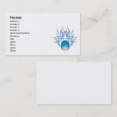 Drama-Schädel Visitenkarte (Vorne/Hinten)