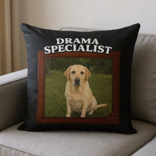 Drama-Spezialist Individuelle lustige Hunde-Foto Kissen
