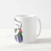 Drama: Spritzen der Farbe Kaffeetasse (VorderseiteRechts)