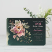 Drama und Romantik Einladung (Stehend Vorderseite)