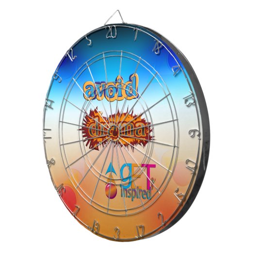 Drama vermeiden dartscheibe (Vorderseite rechts)