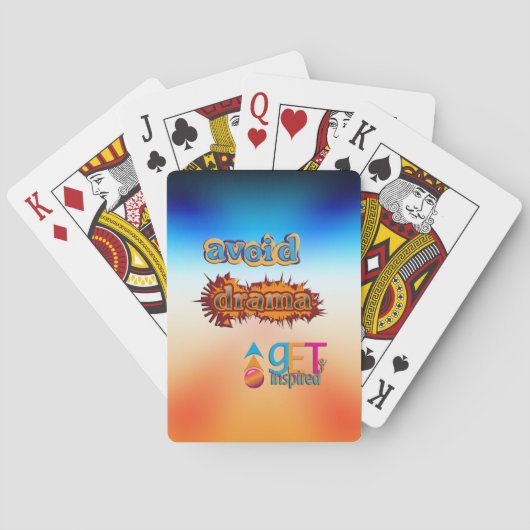 Drama vermeiden spielkarten (Rückseite)