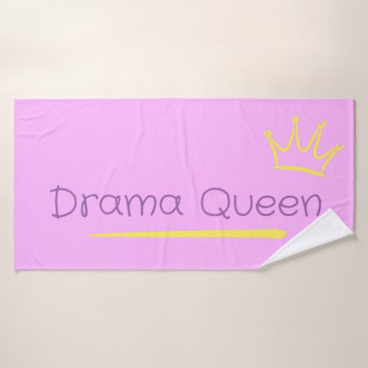 Dramakönigin Badehandtuch (Badehandtuch)