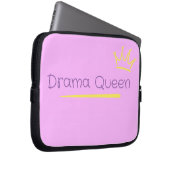 Dramakönigin Laptopschutzhülle (Vorne Rechts)