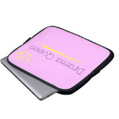 Dramakönigin Laptopschutzhülle (Vorne Knopf)