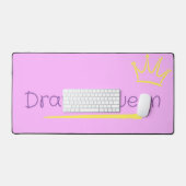 Dramakönigin Schreibtischunterlage (Tastatur & Maus)