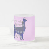 Dramalama, Mattglastasse (Vorderseite Links)