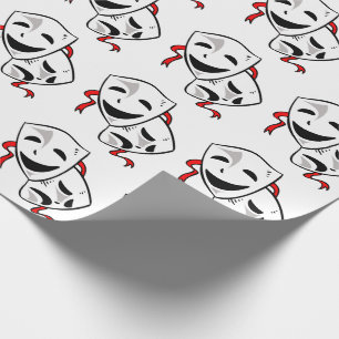 Dramasken Geschenkpapier