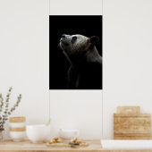 Dramatic Giant Panda Portrait Poster (Küche)