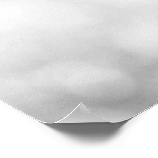 Dramatic Red Heart Shaped Apple Poster (Ecke)