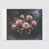 Dramatic Roses in Bloom Decoupage Seidenpapier (Vorderseite)