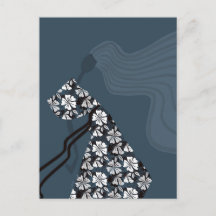 Dramatic Silhouette Elegant Glam Fashion Art