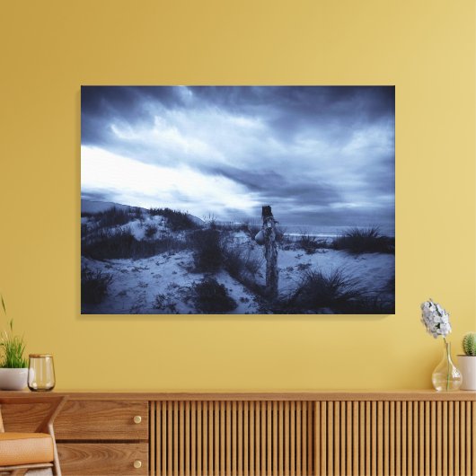 Dramatic Sunset, Beach, Sun Dunes / New Zealand Leinwanddruck (Insitu (Wohnzimmer))