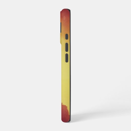 Dramatic Sunset Landscape  iPhone 16 Hülle (Linke Seite)