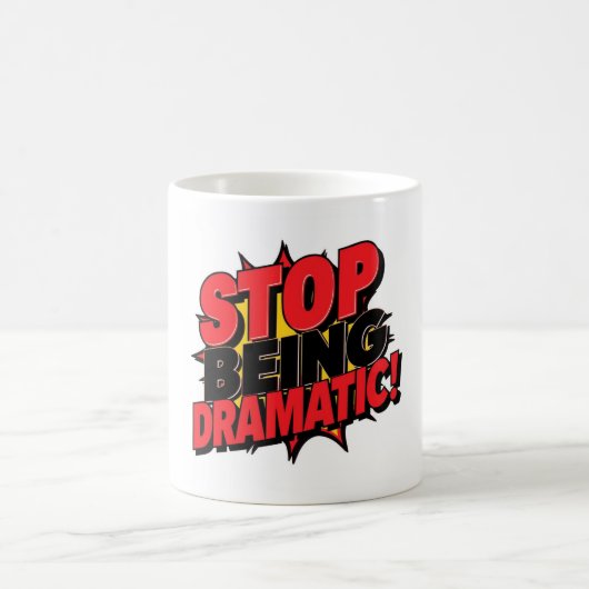 Dramatik ablegen! kaffeetasse (Mittel)