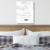 Dramatis Personae für Samson Leinwanddruck (Insitu (Schlafzimmer))