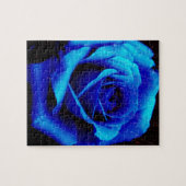 Dramatisch Blaue Rose Puzzle (Horizontal)