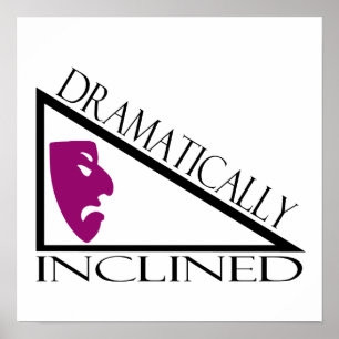 dramatisch eingefasst poster