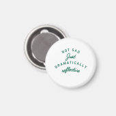 Dramatisch Nachdenkliche Stimmung Magnet (Vorderseite/Rückseite)