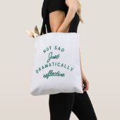 Dramatisch Nachdenkliche Stimmung Tasche (Von Nahem)