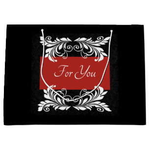 Dramatisch Personalisiert Große Geschenktüte