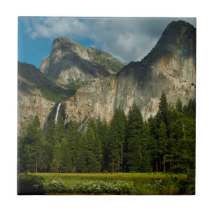 Dramatische Aussicht auf das Yosemite-Tal von den  Fliese