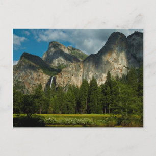 Dramatische Aussicht auf das Yosemite-Tal von den Postkarte