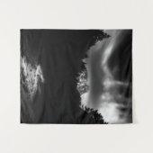 Dramatische Berg- und Flusslandschaft Wandteppich (Vorderseite (Horizontal))