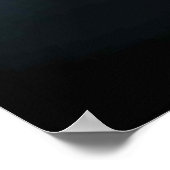 Dramatische Berglandschaft Poster (Ecke)