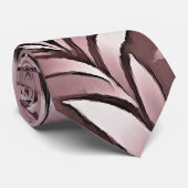 Dramatische Blätter in Mulberry durch die weiße Pa Krawatte (Gerollt)