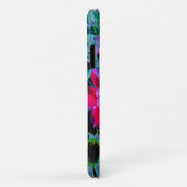 Dramatische Blume Rot, Lila und Rosa Garten Case-Mate iPhone Hülle (Hinten/Rechts)