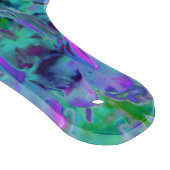 Dramatische Blume Rot, Lila und Rosa Garten Schneidebrett (Ecke)