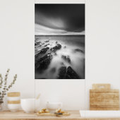 Dramatische Felsbucht Poster (Küche)