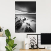 Dramatische Felsbucht Poster (Heimbüro)