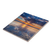 Dramatische Jahreszeit, Sonnenuntergang, CA Fliese (Seite)