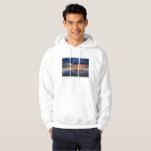 Dramatische Jahreszeit, Sonnenuntergang, CA Hoodie (Vorne ganz)