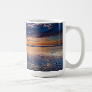 Dramatische Jahreszeit, Sonnenuntergang, CA Kaffeetasse