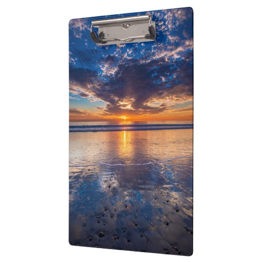 Dramatische Jahreszeit, Sonnenuntergang, CA Klemmbrett (Links)