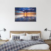 Dramatische Jahreszeit, Sonnenuntergang, CA Leinwanddruck (Insitu (Schlafzimmer))