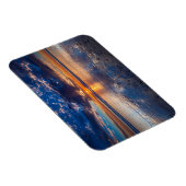 Dramatische Jahreszeit, Sonnenuntergang, CA Magnet (Rechte Seite)