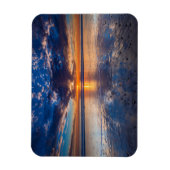 Dramatische Jahreszeit, Sonnenuntergang, CA Magnet (Vertikal)