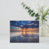 Dramatische Jahreszeit, Sonnenuntergang, CA Postkarte (Stehend Vorderseite)