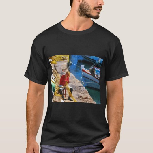 Dramatische Klippen T-Shirt (Vorderseite)