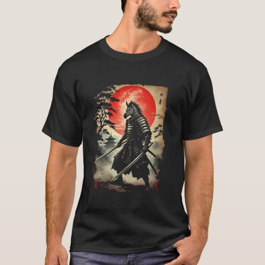 Dramatische Kunst, Samurai T-Shirt (Vorderseite)