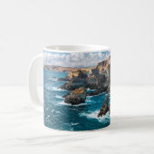 Dramatische Landschaft auf Mizen Head an der Atlan Kaffeetasse (Vorderseite Links)