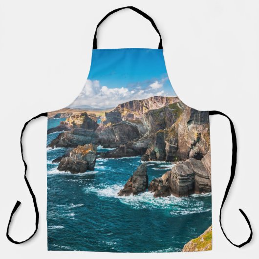Dramatische Landschaft auf Mizen Head an der Atlan Schürze (Vorderseite)