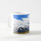 Dramatische Schweizer Alpen Kaffeetasse (Vorderseite Links)