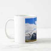 Dramatische Schweizer Alpen Kaffeetasse (Links)