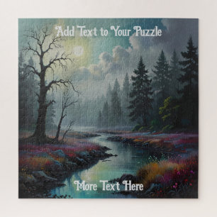 Dramatische stimmungsvolle Landschaft Puzzle